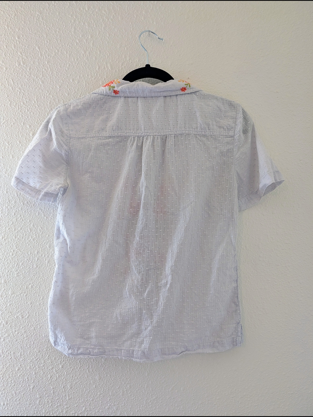 Maeve Anthropologie Floral Embroidered Top Size S - Picture 5 of 5